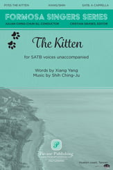 The Kitten SATB choral sheet music cover